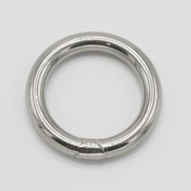 Hovedbilde O-ring sveiset 33x6mm forniklet