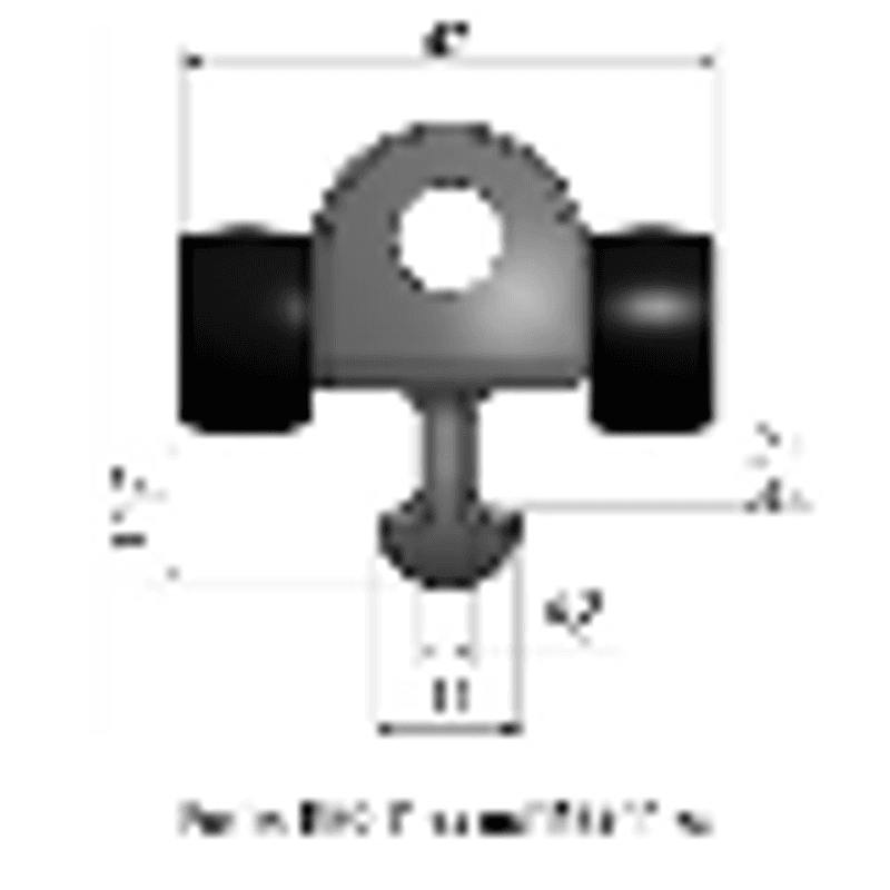 Trykkslider 11mm for webbing