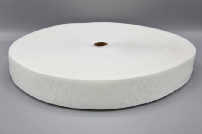 Hovedbilde PES webbing Pingvin 40 mm hvit