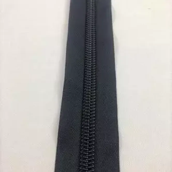 Hovedbilde GLIDELÅS SPIRAL 10 MM YKK METERVARE SVART